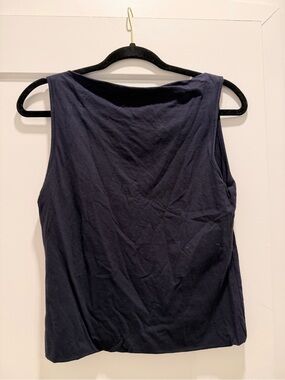 Universal Thread Navy Sleeveless Cotton Tank Top